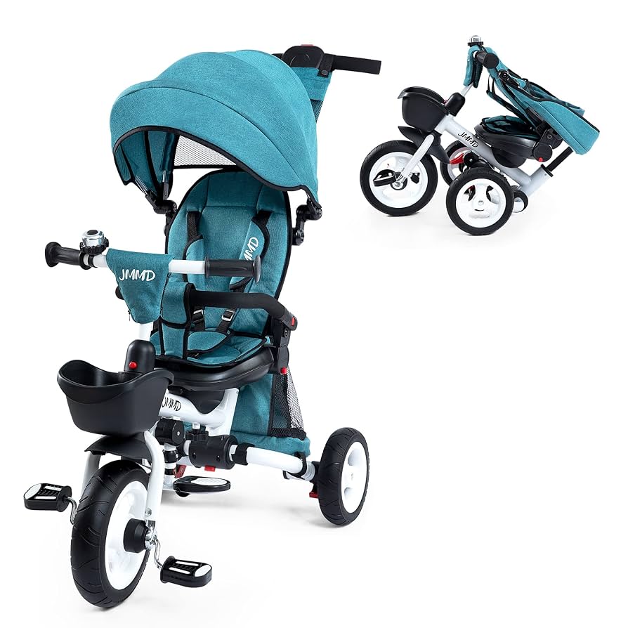 【美品】　三輪車　子供用三輪車　JCT baby 3in1tricycle Amazon.co.jp: JTC おでかけ三輪車 3in1 Tricycle ディープ